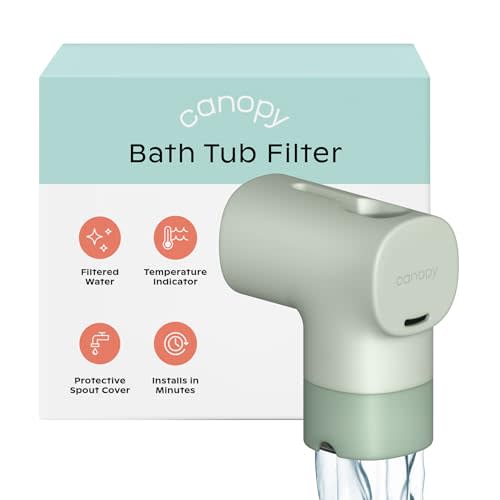 Canopy Baby Bath Tub Filter - Gentle Water Filtration for Delicate Skin