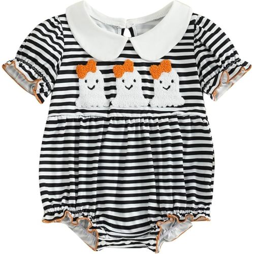 Kuriozud Valentine Baby Girl Clothes Newborn Heart Embroidered Bubble Romper Smocked Bodysuit First Valentines Day Outfit