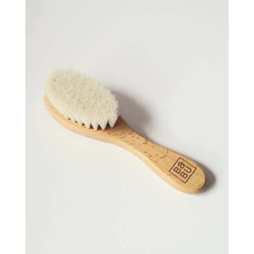 Babu Wooden Baby Hairbrush | Bon Bon Tresor