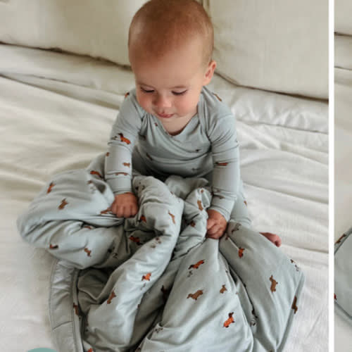 Woof Sage 1.0 TOG Bamboo Toddler Cloud Blanket | Cloud Comforter