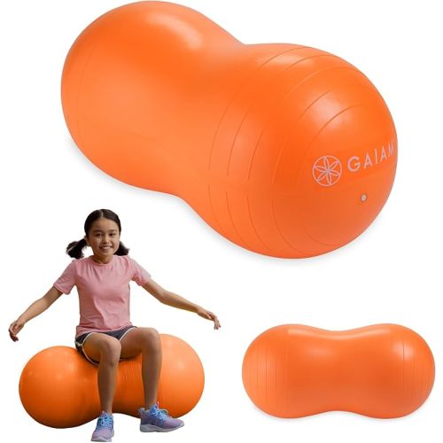 Gaiam Kids Peanut Ball Chair, Flexible Seating for Classroom