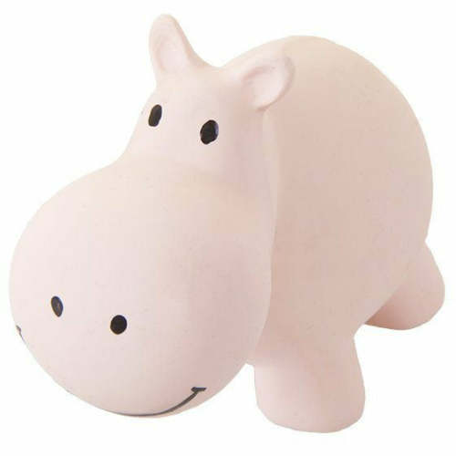 Tikiri My First Zoo Hippo Rattle, Teether & Bath Baby Toy – The Natural Baby Company