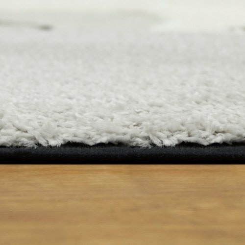 Mod-Tod Cow Kids Area Rug - 3'11" Round - 3'11" Round