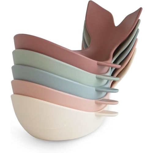 mushie Whale Bath Stackers Floating Toy (Original) | Made in Denmark