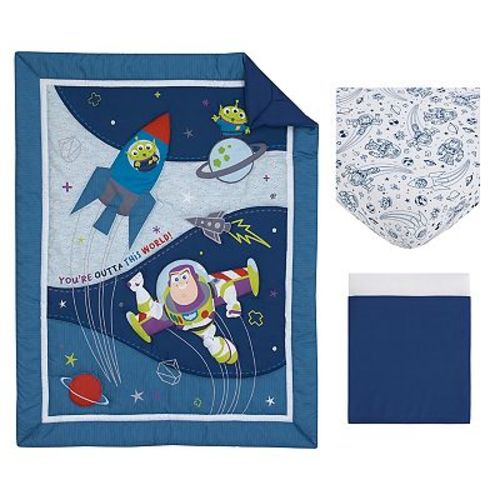 Disney / Pixar's Toy Story Outta This World 3-Piece Crib Bedding Set