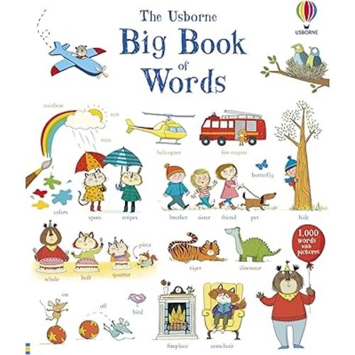 Big Book of Words: A Fun Picture Word Reference for Children (Ages 3-5) with 1000 Themed Everyday Words and Pronunciation
