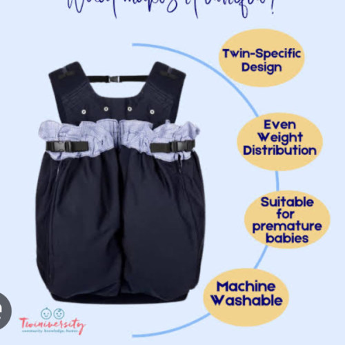The Weego TWIN Baby Carrier