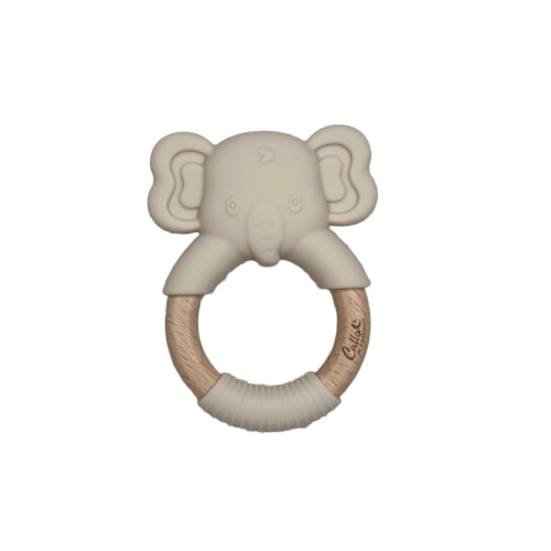 Elephant Silicone Teether – Calla and Friends