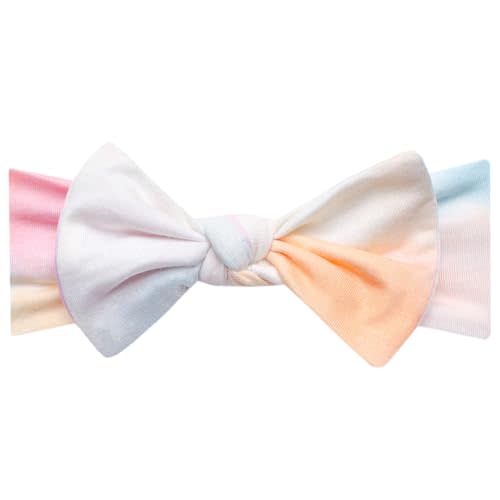 Copper Pearl Baby Stretchy Soft Knit Headband Bow Nova