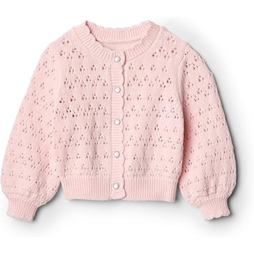 Amazon Essentials x Sofia Grainge Toddler and Baby Girls' Lightweight Cotton Cardigan Sweater