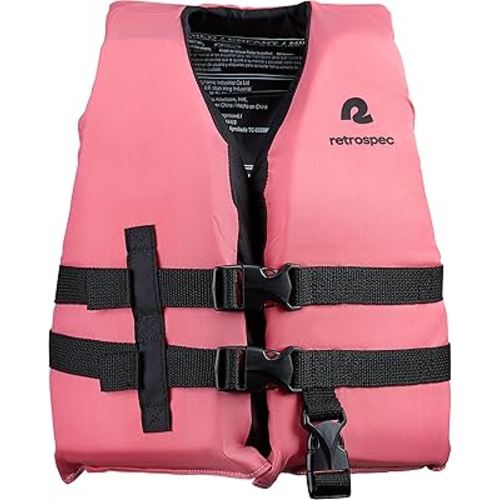 Retrospec Bobbin’ Life Vest for Kids, Lightweight, Durable Coast Guard Approved Life Vests for Kids, Youth and Infants 30-90 lbs