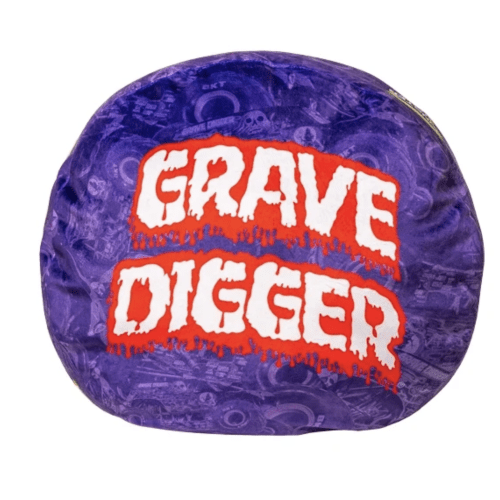 Grave Digger Plush Pillow