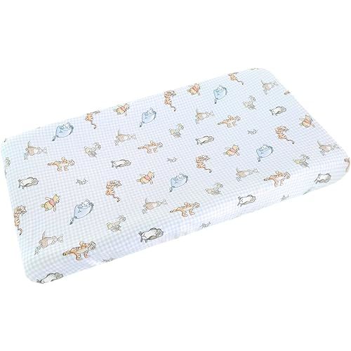 Premium Diaper Changing Pad Cover Winnie The Pooh & Friends by Copper Pearl