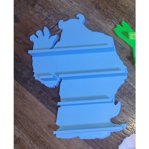Sulley Monsters Inc shelf for Disney Doorables