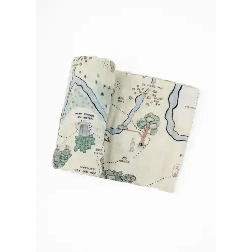 Hundred Acre Wood Swaddle Blanket