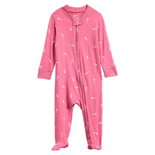 Swoosh Print Footie