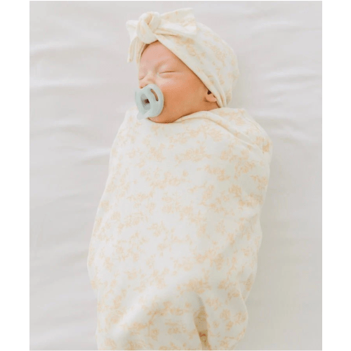 COCOON SWADDLE - Silky Modal - Bitty Blooms - Small