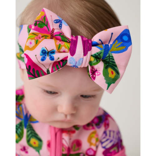 Flutter Garden Luxe Bow Headband | Little Sleepies
