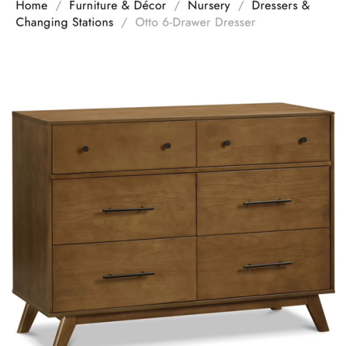 DaVinci Otto 6-Drawer Dresser | Modern Nursery™