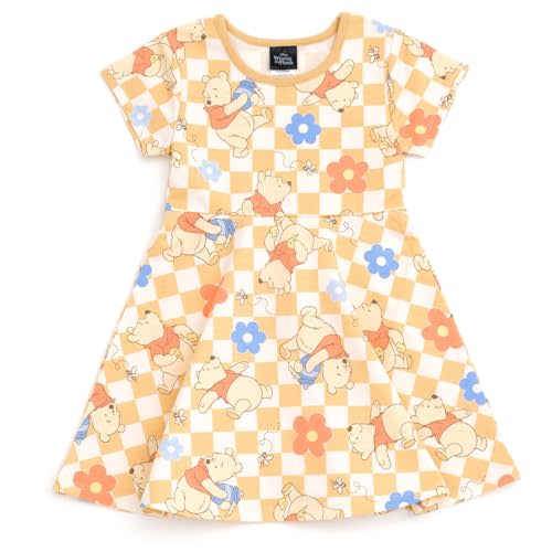 Disney French Terry Skater Dress Infant to Big Kid Sizes (18 Months - 14-16)