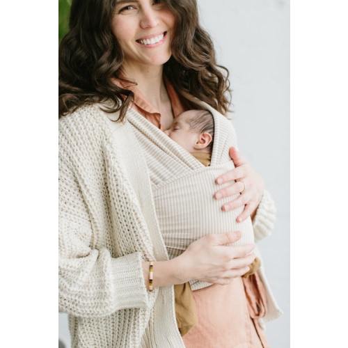 Solly Baby Wrap in Driftwood Stripe
