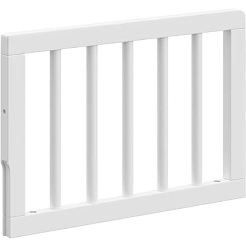 Graco Toddler Safety Guardrail-Dowels (White) - GREENGUARD Gold Certified, Safety Guardrail for Convertible Crib Conversion to Toddler Bed, Non-Toxic Finish