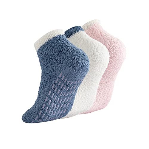 Breslatte Non Slip Hospital Socks with Grips for Women Grip Slipper Socks for Women Gifts