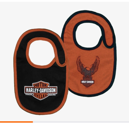 Infant 2 Pack Bibs | Harley-Davidson USA