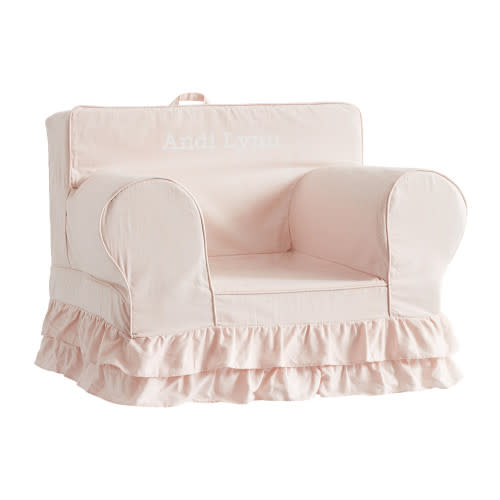 PBK Anywhere Chair®, Kids - Dusty Blush Ruffle (2-6)