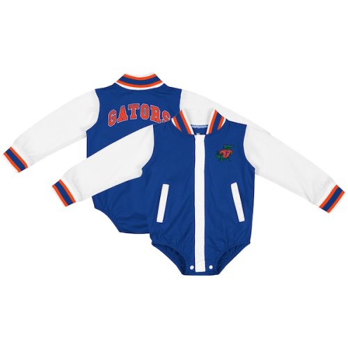 Infant Colosseum Royal Florida Gators Bell Rings Varsity Bodysuit