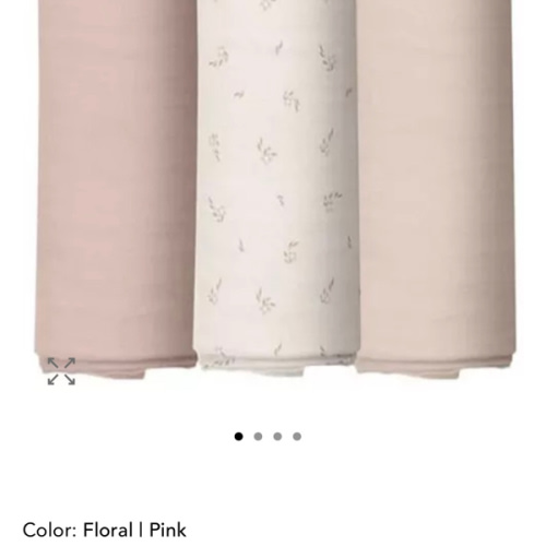 Unisex Cotton Muslin Swaddle Blanket 3 Pack - Baby