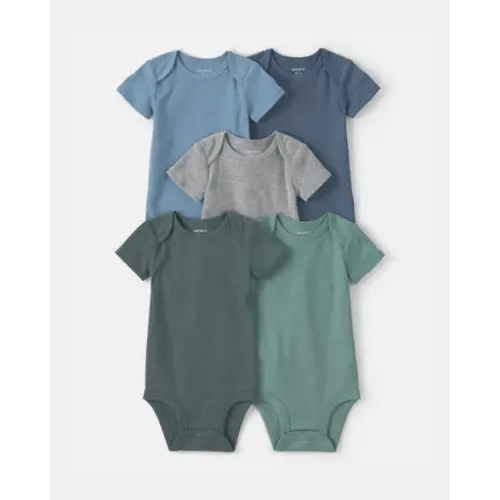 Baby Boy 5-Pack Multipack Bodysuits | Carter's 9 Month