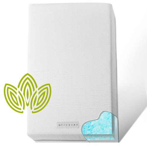 Alwyn Home Organic Cotton Dual Sided Crib Mattress Waterproof Washable Ventilated Foam Light 2-in-1 Baby Mattress Firm Support For Infant & Soft Certipur Foam For Toddler 52" X27.5"x4” | Wayfair