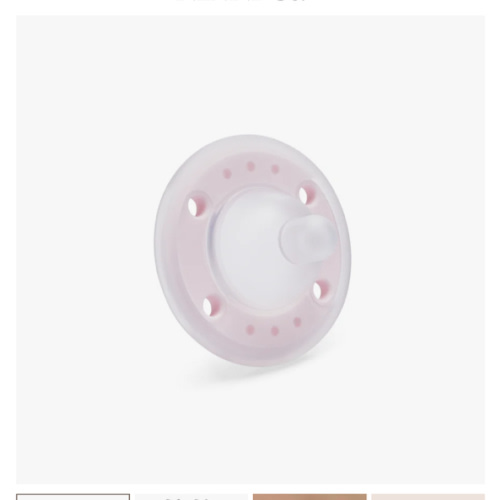 Ninni Pacifier Petal Pink 1 Pack