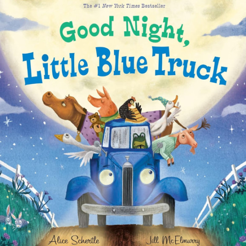 Good Night, Little Blue Truck: A Heartwarming Bedtime Story about Trucks, Farm Animals, and Friendship, For Kids (Ages 4-8)