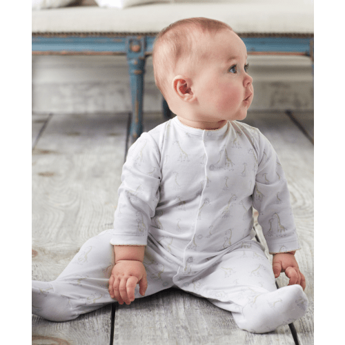 Giraffe Generations Print Footie