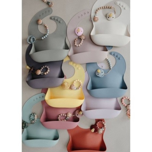 Mushie Silicone Baby Bib
