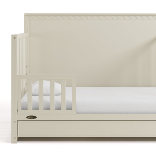 Graco Toddler Bed Rail & Reviews | Wayfair - frosted oat