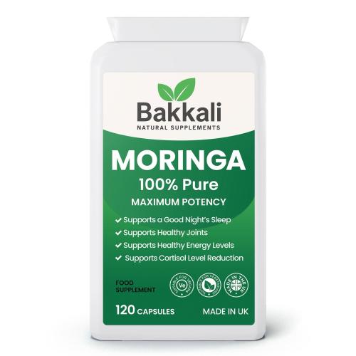 Buy Organic Moringa Capsules – 1000mg – 120 Vegan Tablets