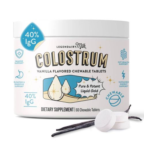 Legendairy Milk Colostrum Supplement Chewable Tablets - 60ct