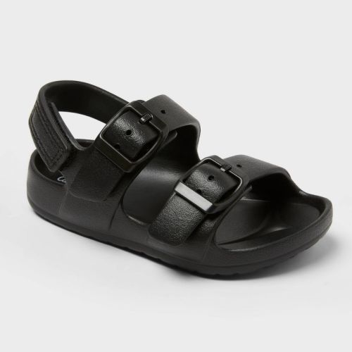 Toddler Blown EVA Ade Sandals - Cat & Jack™ Black 6T