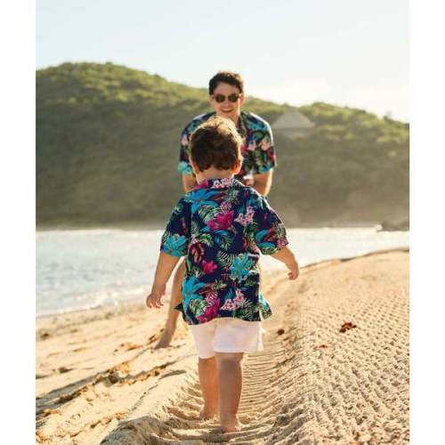 The Flower Hour - Boys Hawaiian Shirt - Kenny Flowers | Maisonette