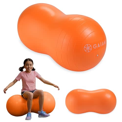 Active Seat Peanut Shaped Bounce Desk Chair, Exercise Yoga Balance Sitting Ball, Flexible Seating, Wiggle Seat for Boys and Girls