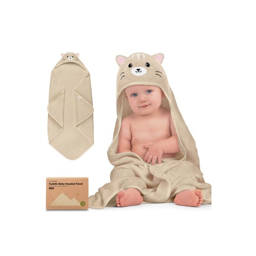 Cuddle Baby Hooded Towel, Medium