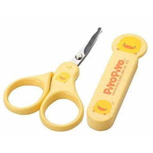 Piyo Piyo Yellow Baby Nail Scissors