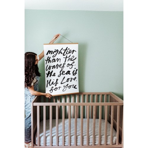 Poster: Mighter than the waves of the sea...