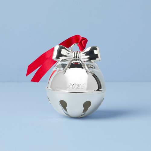 2026 Jingle Bell Silverplate Ornament