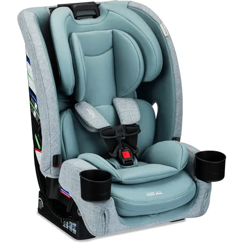 Britax One4Life Slim All-in-One Car Seat, 10 Years of Use, 17.5” SpaceSaver Design, Converts from Rear-Facing Infant Car Seat to Forward-Facing Booster Seat, ClickTight Installation, Sea Foam