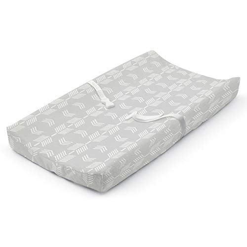 Summer Ultra Plush Changing Pad Cover, Grey Arrows