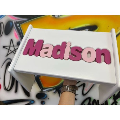 Name Puzzle Stool